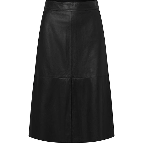 Depeche leather wear Lisa classic leather skirt Skirts 099 Black (Nero)