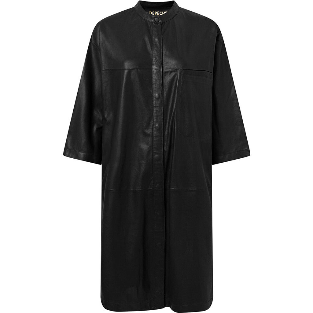 DEPECHE. LEATHER SHIRTS