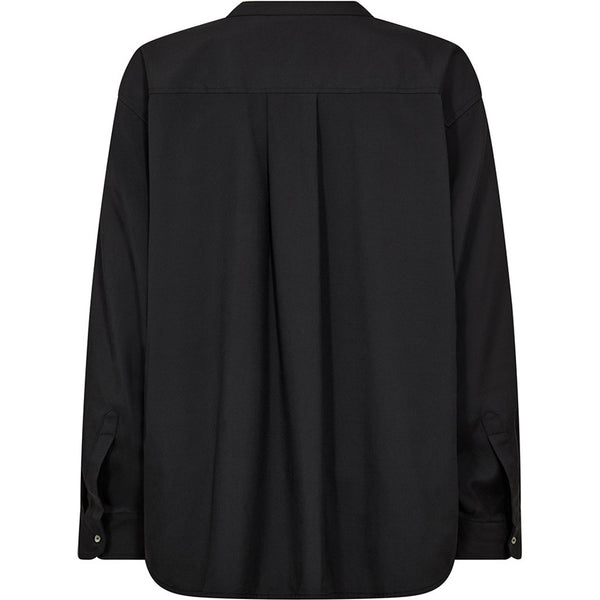 Depeche Clothing Long sleeve oversize Fay shirt Shirts 099 Black (Nero)