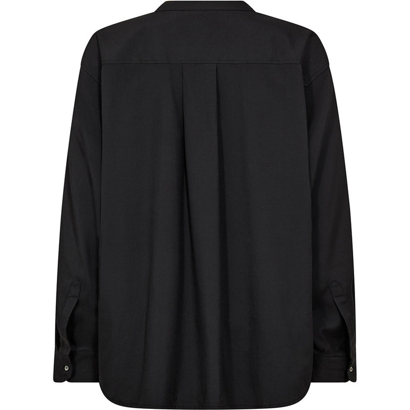 Depeche Clothing Long sleeve oversize Fay shirt Shirts 099 Black (Nero)