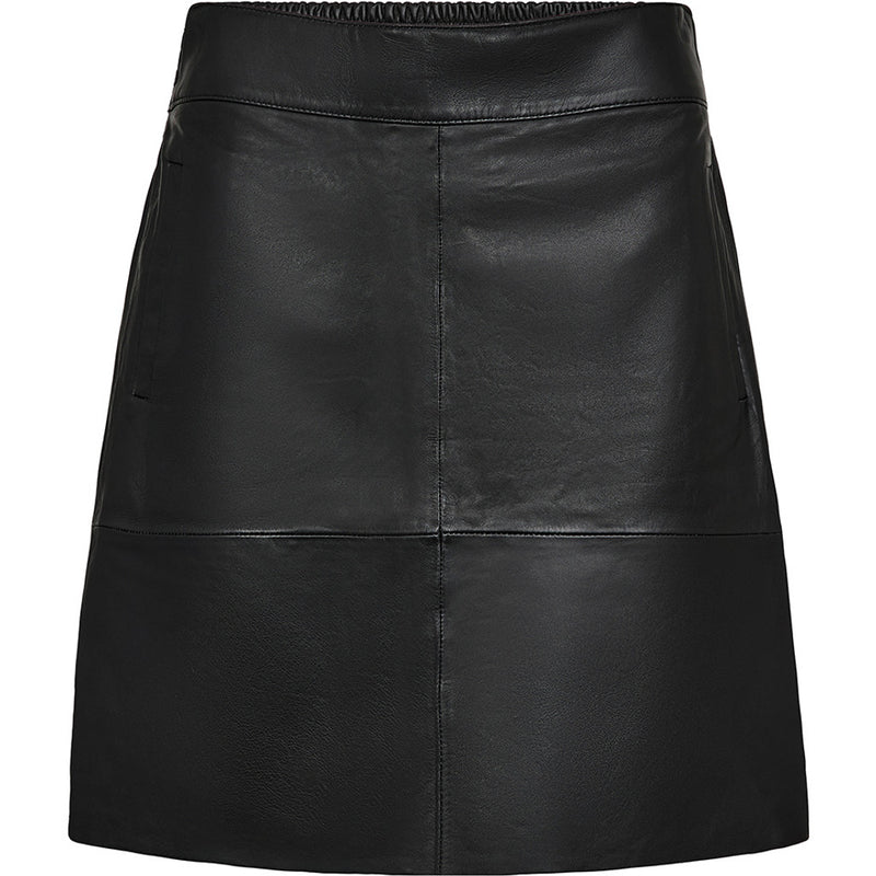 Depeche leather wear Lorina skirt Skirts 099 Black (Nero)