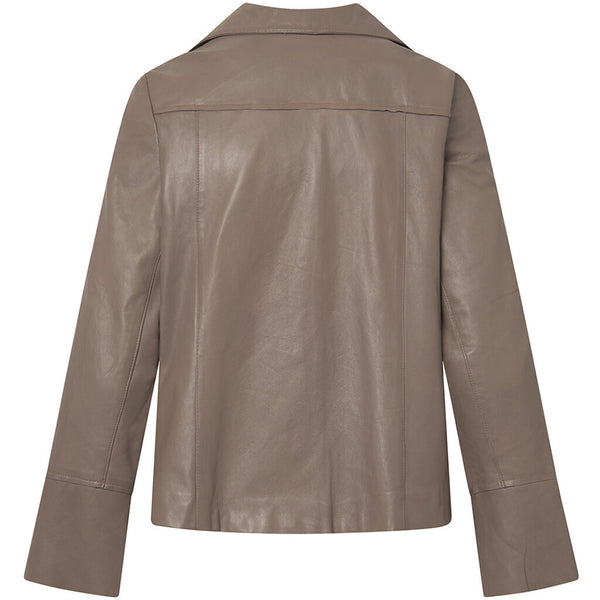 Depeche leather wear Manna leather jacket Jackets 168 Latte
