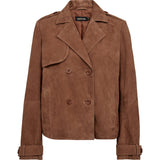 Depeche leather wear May suede jacket Jackets 311 Wood