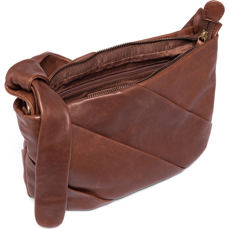 DEPECHE Medium leather bag with knot detail Shoulderbag / Handbag 221 Chesterfield
