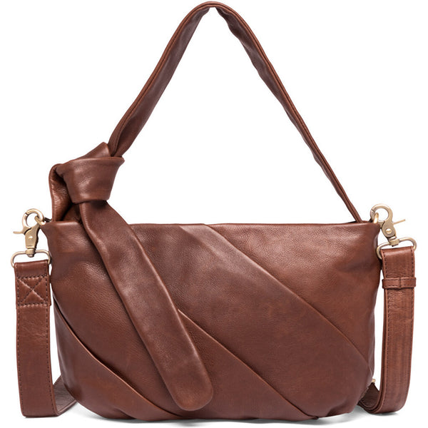 DEPECHE Medium leather bag with knot detail Shoulderbag / Handbag 221 Chesterfield
