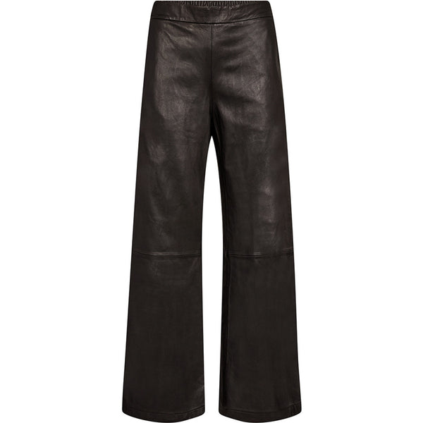 Depeche leather wear Mia loose fit leather pants Pants 008 Chocolate