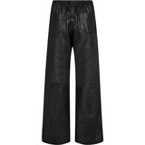 Depeche leather wear Mia loose fit leather pants Pants 099 Black (Nero)