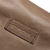 DEPECHE Minimalist clutch in soft leather quality Clutch 224 Taupe