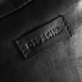 DEPECHE Mobile bag in delicious leather quality Mobilebag 099 Black (Nero)