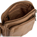 DEPECHE Mobile bag in delicious leather quality Mobilebag 156 Camel