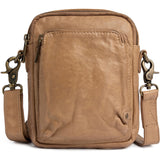 DEPECHE Mobile bag in delicious leather quality Mobilebag 156 Camel