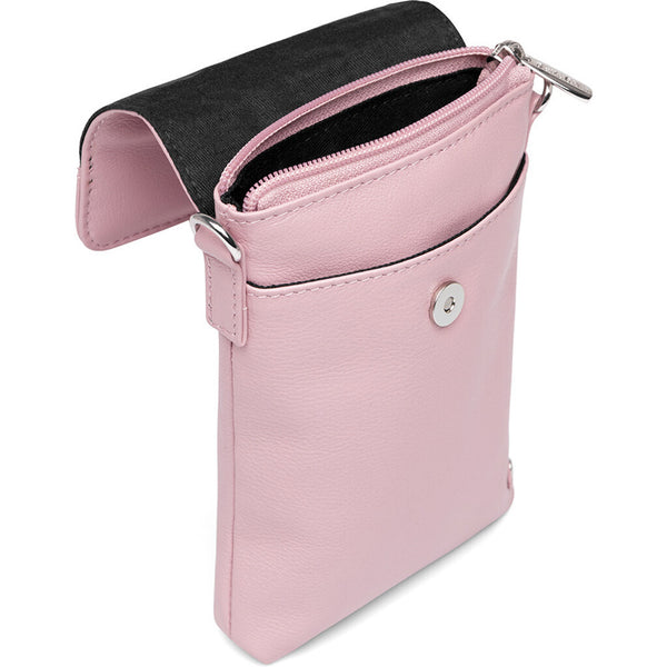 DEPECHE Mobile bag in soft leather and timeless design Mobilebag 045 Dusty Rose