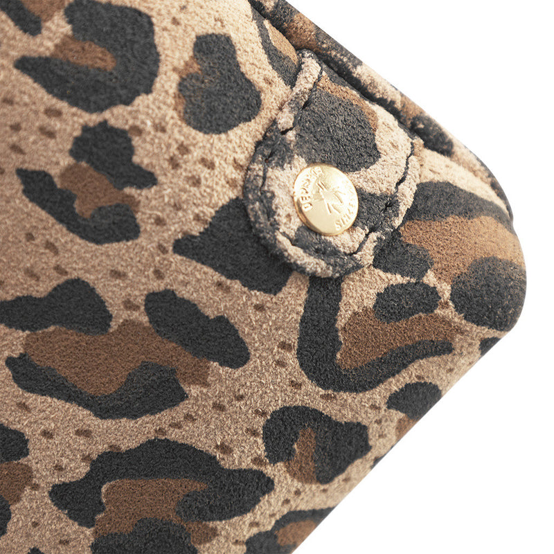 DEPECHE Mobile bag in soft leather and timeless design Mobilebag 082 Leopard