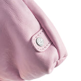 DEPECHE Mobile leatherbag decorated with ruffles Mobilebag 210 Candyfloss