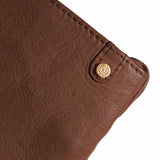 DEPECHE Mobilebag in soft leather quality Mobilebag 133 Brandy