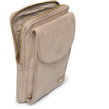 DEPECHE Mobilebag in soft leather quality Mobilebag 228 Soft Sand