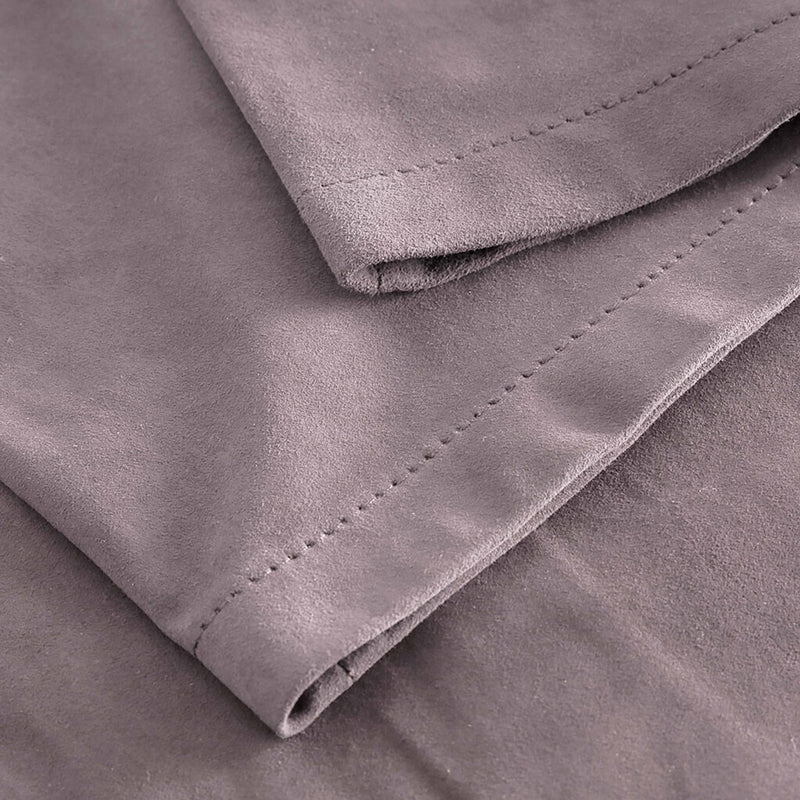Depeche leather wear Modern and cool pants in soft suede quality Pants 204 Lavendel