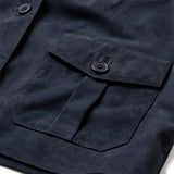 Depeche leather wear Mola Suede Jacket Jacket 031 Ocean