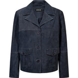 Depeche leather wear Mola Suede Jacket Jacket 031 Ocean
