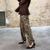 Depeche Clothing Moni Cargo Pants Pants 261 Leopard Printed