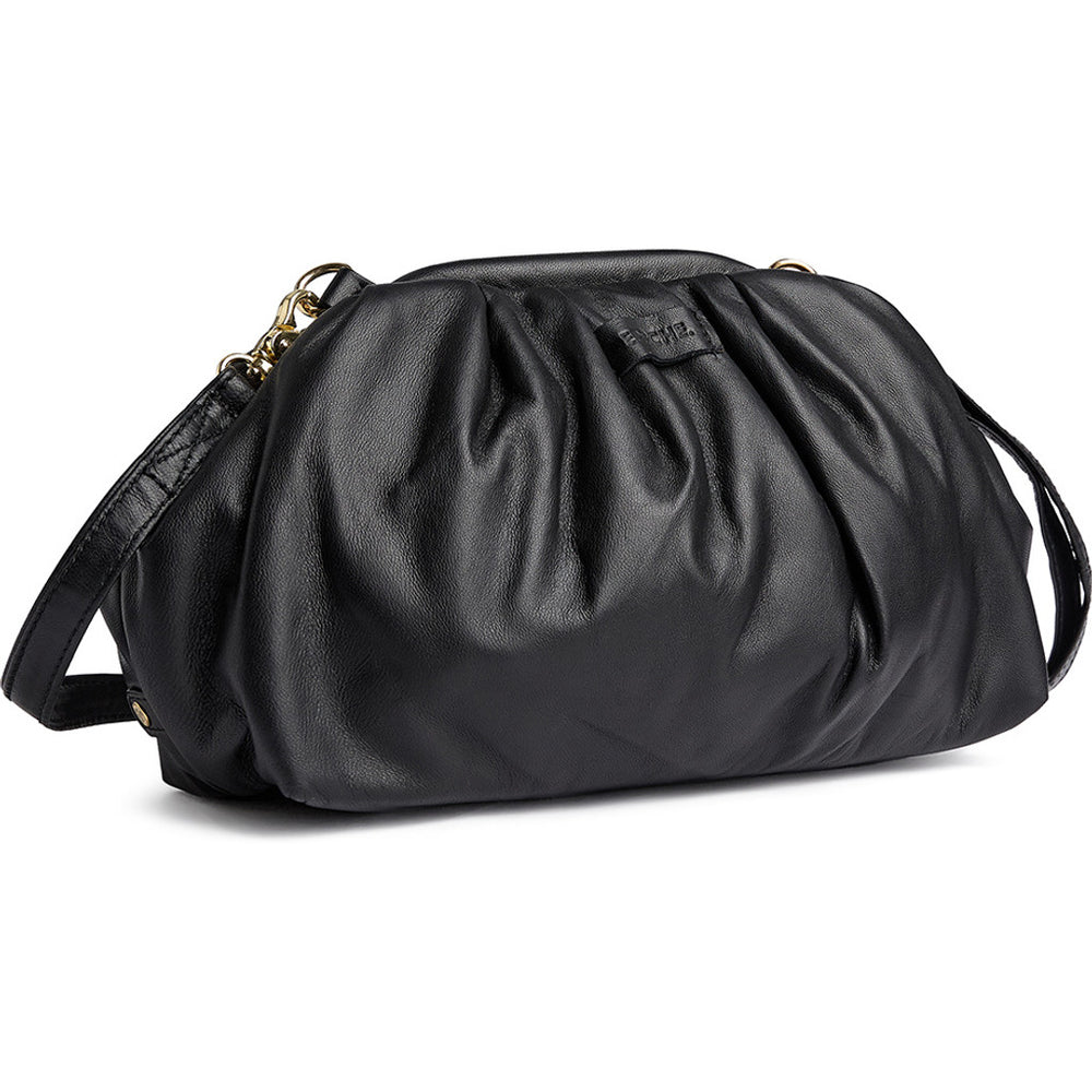 Munich leather clutch / 17314 - Black – DEPECHE