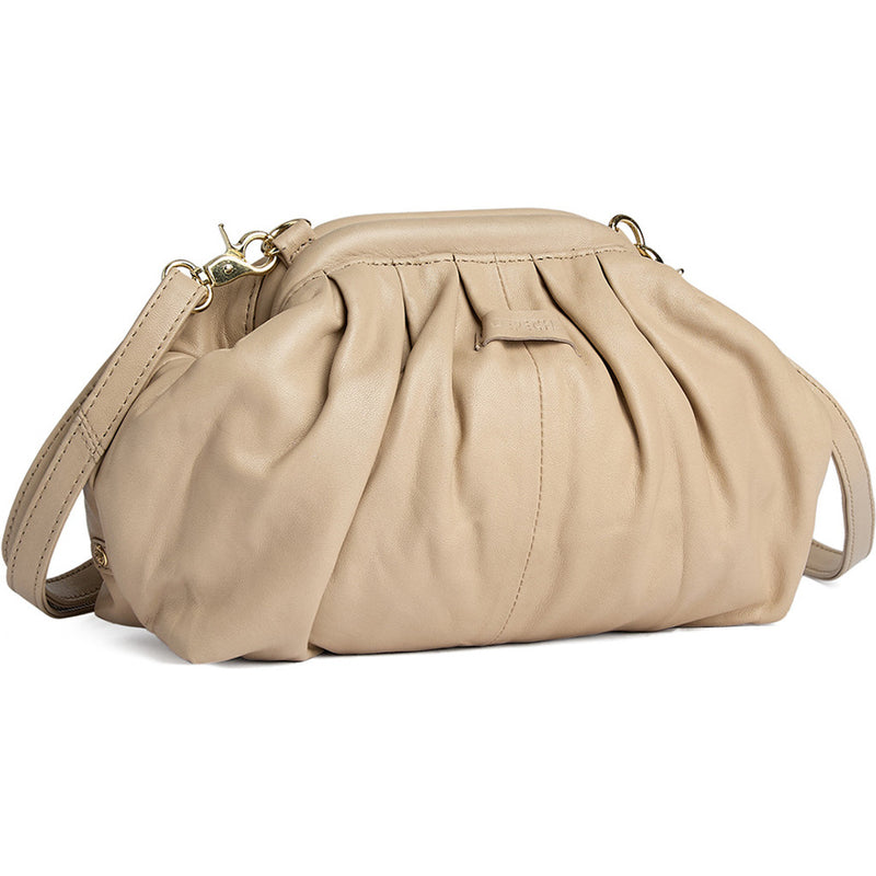 Munich leather clutch / 17314 - Vanilla – DEPECHE