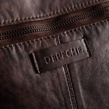 DEPECHE Musthave shopper leatherbag Shopper 068 Winter brown