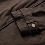 Depeche leather wear Naomi suede trench coat Jackets 217 Deer