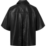 Depeche leather wear Nini leather jacket with beautiful details Jackets 099 Black (Nero)
