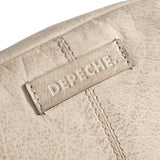 DEPECHE Oversized basic leather bumbag Bumbag 228 Soft Sand