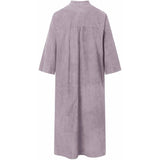 Depeche leather wear Paula suede shirt dress in soft quality Dresses 204 Lavendel