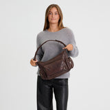 DEPECHE Powerfield Shoulderbag Shoulderbag / Handbag 068 Winter brown