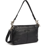 DEPECHE Powerfield sheep leather crossover bag Cross over 099 Black