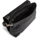 DEPECHE Powerfield sheep leather crossover bag Cross over 099 Black