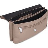DEPECHE Purse/waist bag in soft leather and timeless design Purse / Credit card holder 038 Dusty taupe