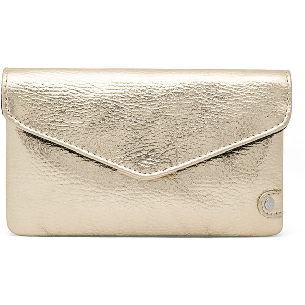 DEPECHE Purse/waist bag in soft leather and timeless design Purse / Credit card holder 108 Champagne