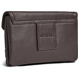 DEPECHE Purse/waist bag in soft leather and timeless design Purse / Credit card holder 033 Mocca