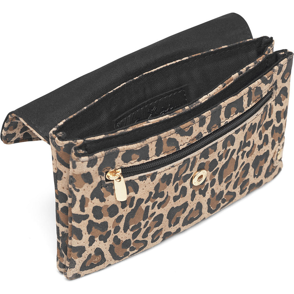 Dune leopard purse hotsell