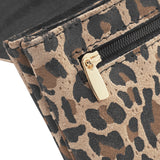 DEPECHE Purse/waist bag in soft leather and timeless design Purse / Credit card holder 082 Leopard