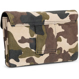 DEPECHE Purse/waist bag in soft leather and timeless design Purse / Credit card holder 123 Camouflage