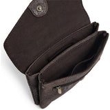 DEPECHE Purse/waist bag in soft leather and timeless design Purse / Credit card holder 340 Mocca Snake