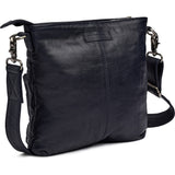 DEPECHE Raw and nice crossbody bag in soft leather Cross over 178 Navy