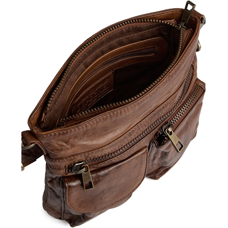 DEPECHE Raw and nice crossbody bag in soft leather Cross over 221 Chesterfield