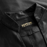 Depeche leather wear RayeDEP Maxi Leather Dress Dresses 099 Black (Nero)