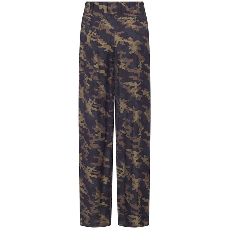 Depeche Clothing Rosa camouflage pants Pants 234 Khaki Printed