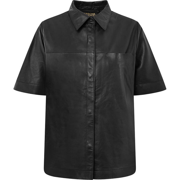 Depeche leather wear SakuraDEP Shirt Shirts 099 Black (Nero)