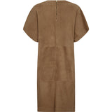 Depeche leather wear Sandra suede dress Dresses 007 Mud