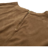 Depeche leather wear Sandra suede dress Dresses 007 Mud