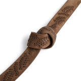 DEPECHE Santa Fe belt Belt 184 Walnut