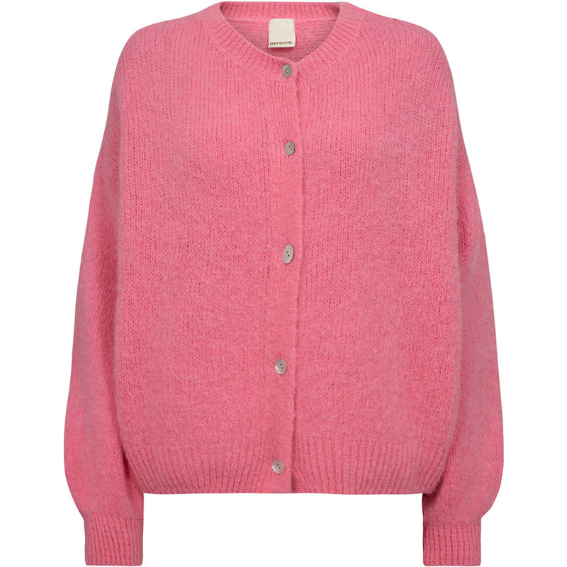 Depeche Clothing SarahDe Alpaca Cardigan Knitwear 042 Pink